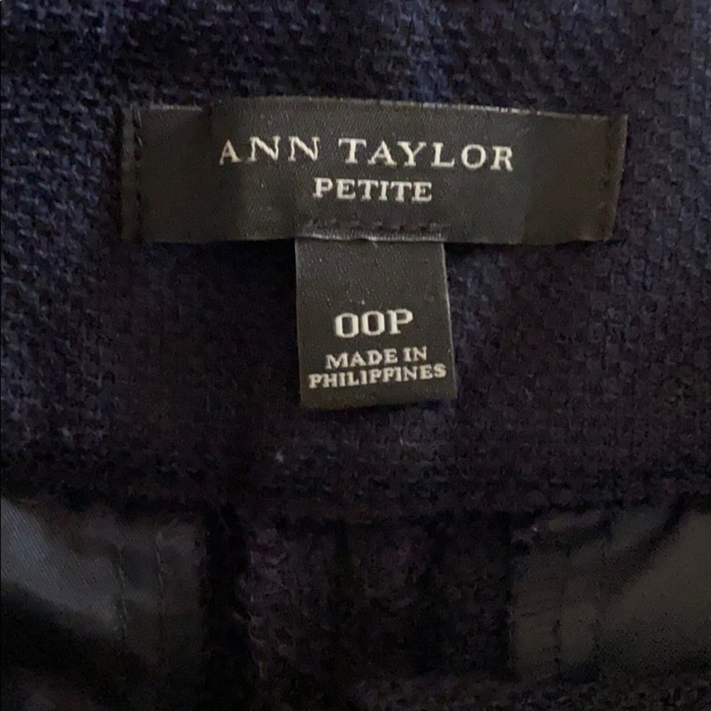 Navy and white shorts! Ann Taylor petites. - Picture 4 of 5